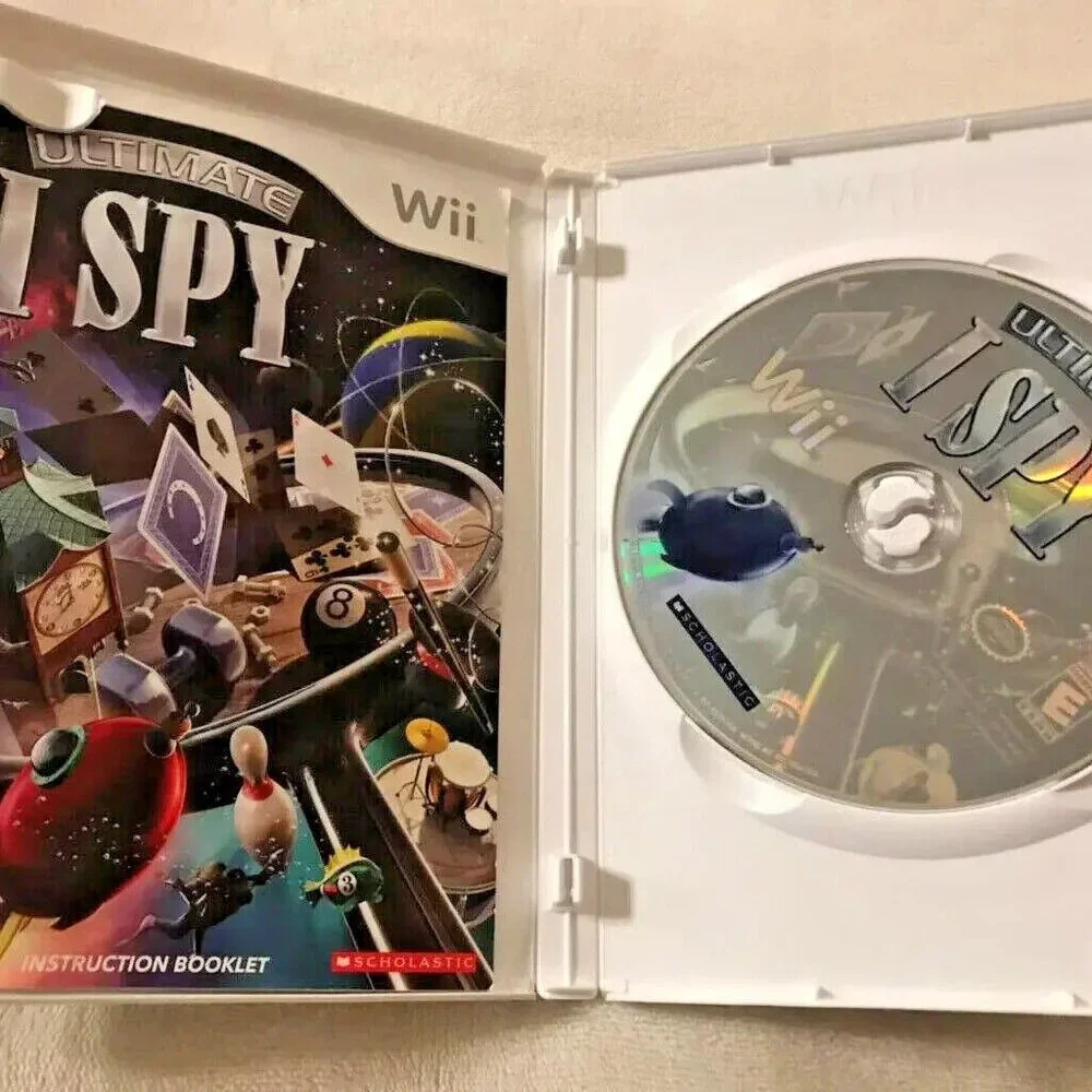 Ultimate I Spy Nintendo Wii Game Works! Complete with Case & Instruction Manual